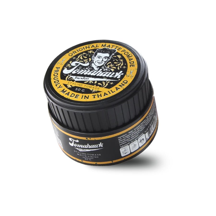 TOMAHAWK POMADE MATTE FINISH (โทมาฮ็อกโพเมด แมท ฟินิช) ขนาด 50กรัม